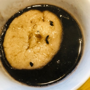 お正月リメイク！黒豆煮を１分でおしるこ風に！！